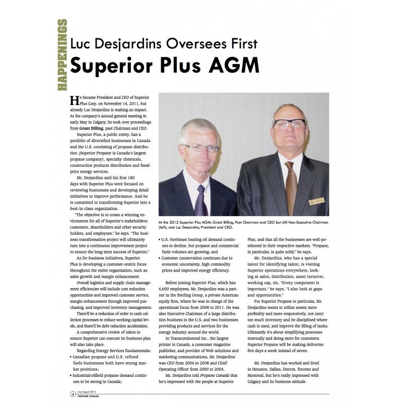 Propane Canada Subscriptions