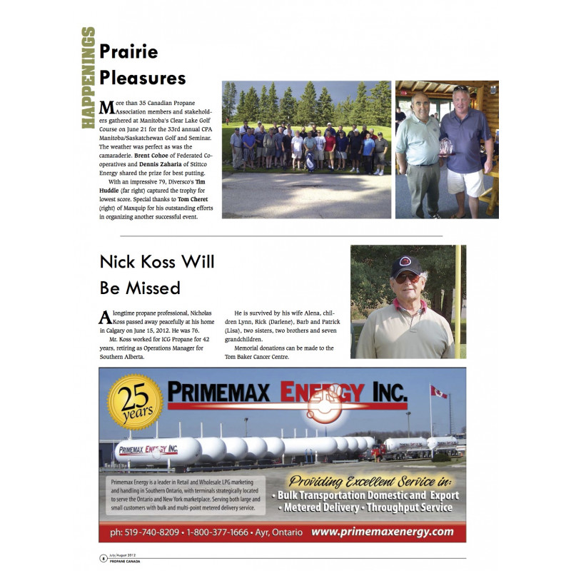 Propane Canada Subscriptions